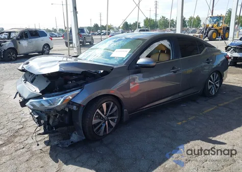 2021 Nissan Sentra Sv Xtronic Cvt z USA, uszkodzony, nr VIN 3N1AB8CV4MY201029